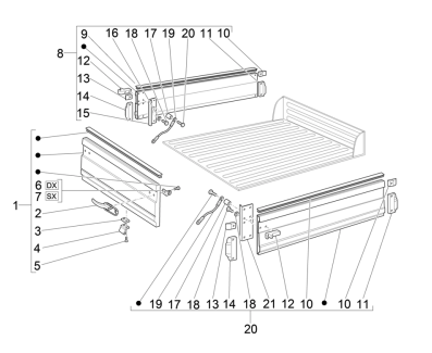 Åben lad (TOP) Ape 50 E4